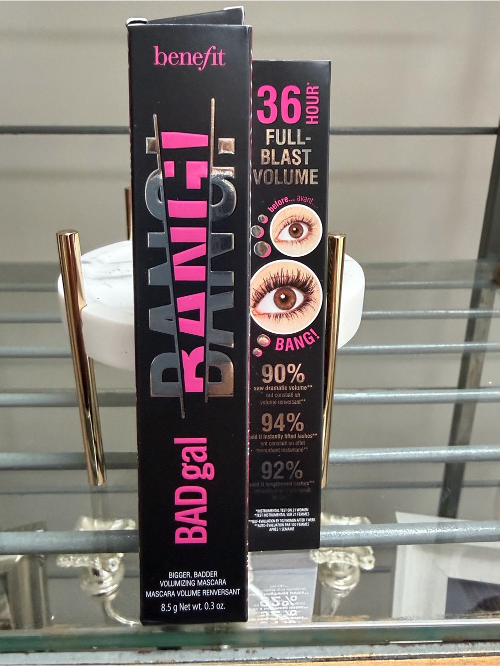 Benefit Bad Gal Bang Intense Pitch Black Mascara NEW in Box